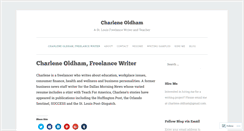 Desktop Screenshot of charleneoldham.com